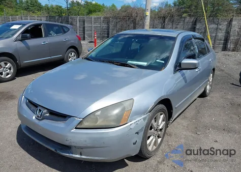 2003 Honda Accord 2.4 Ex из США, поврежденный, VIN 1HGCM56613A047130